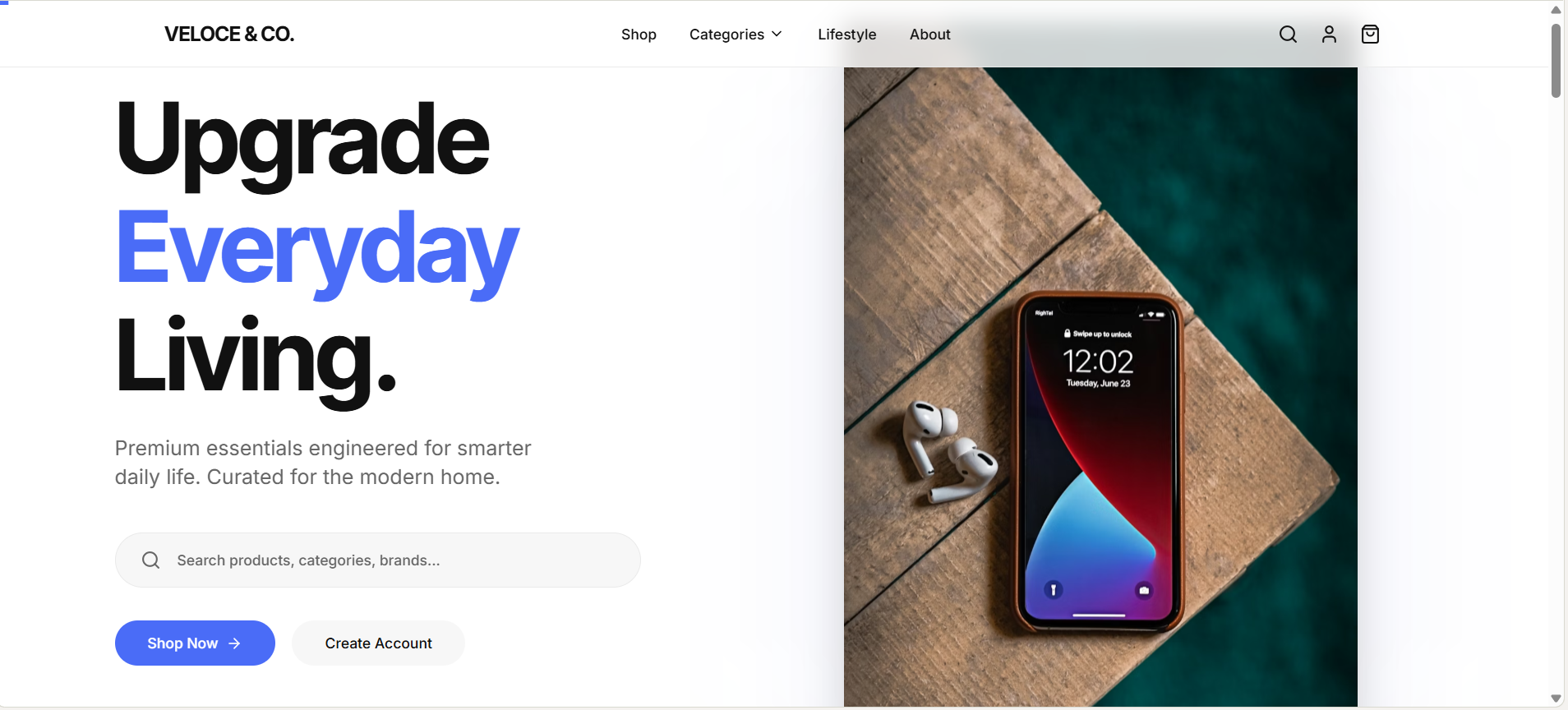 Screenshot of E-Commerce Flows